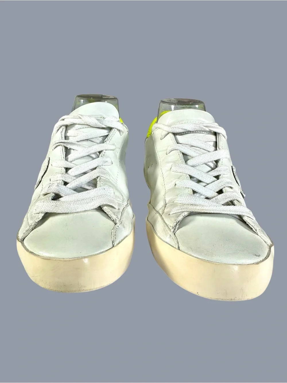 Philippe Model Paris Women’s Leather Gum Sole Sneakers
